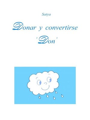 cover image of Donar y convertirse 'Don'